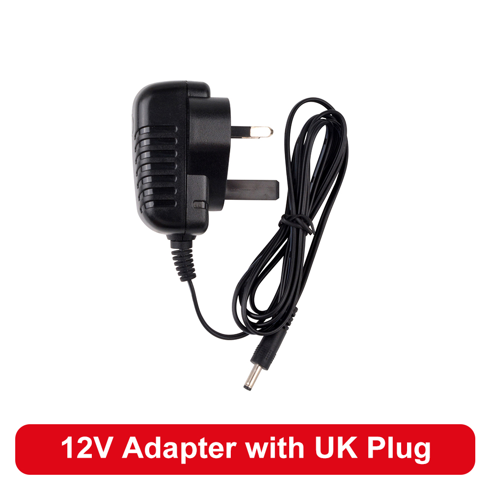 Long Range Radio 12V Adapter With UK Plug